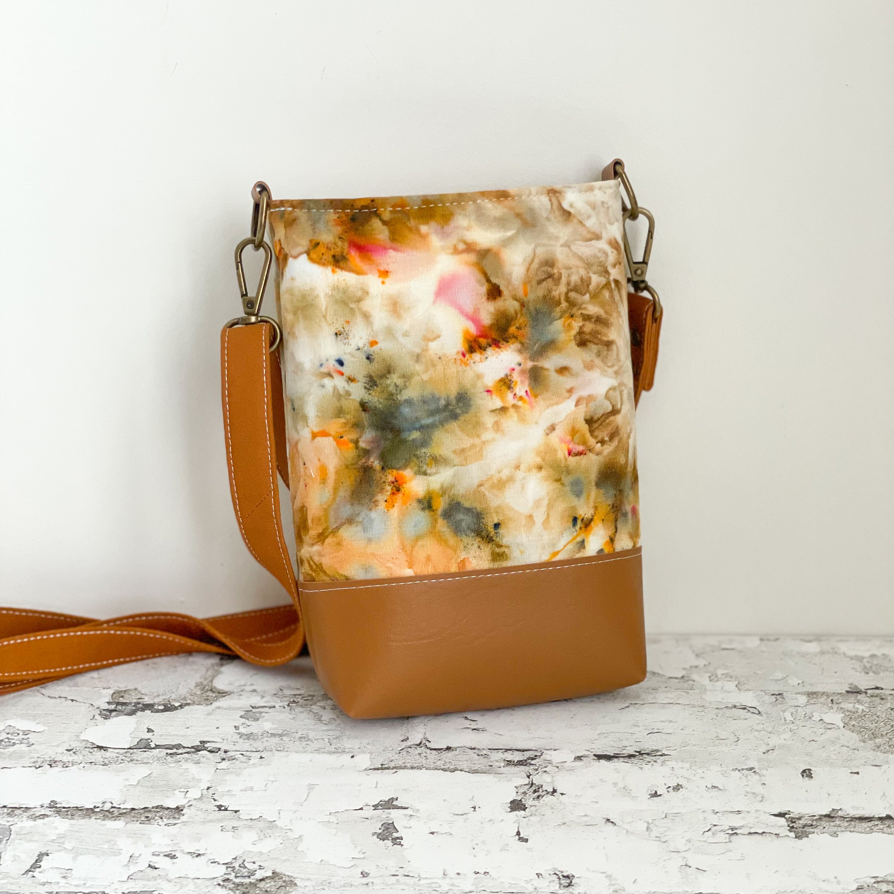 Hand Dyed Crossbody Bag