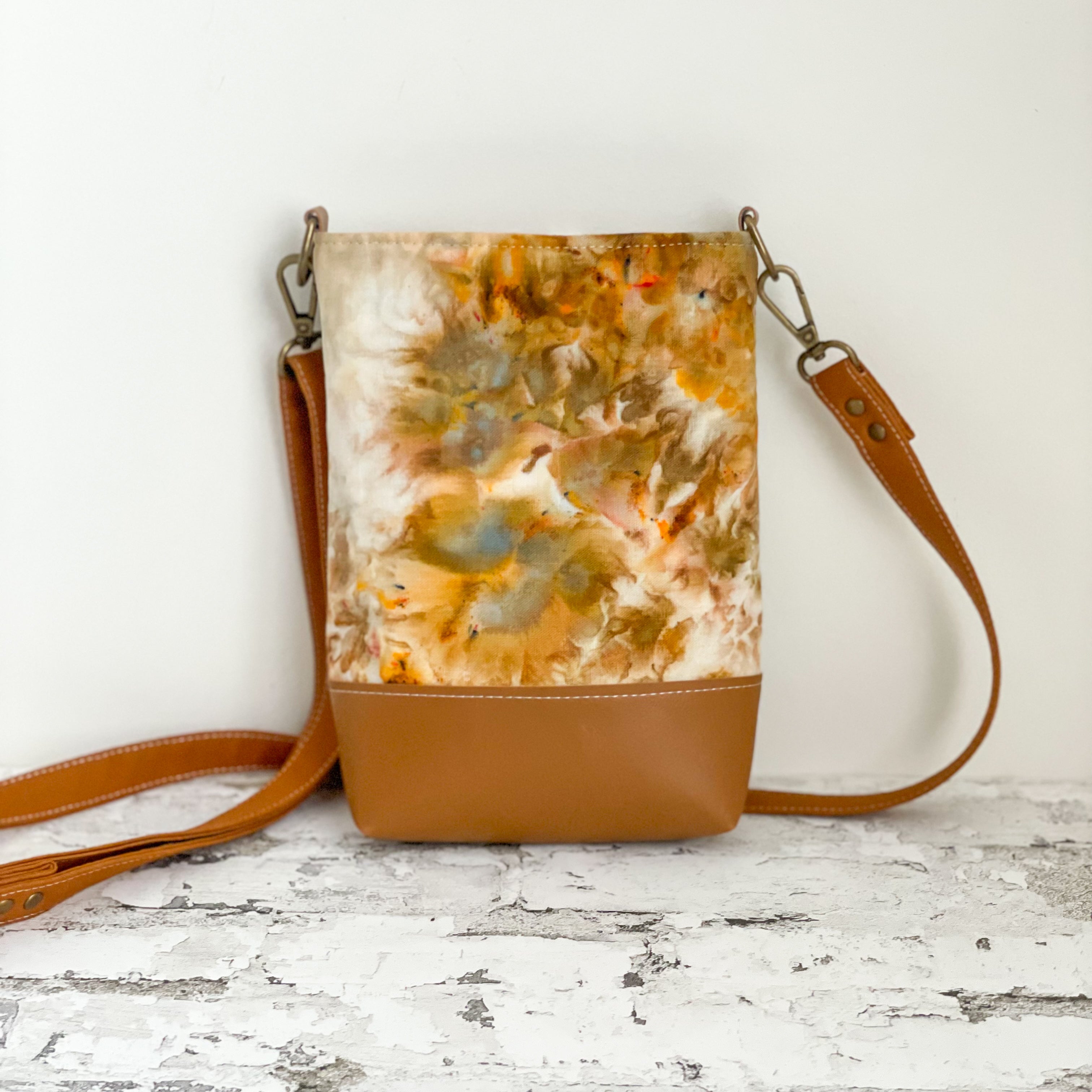 Hand Dyed Crossbody Bag
