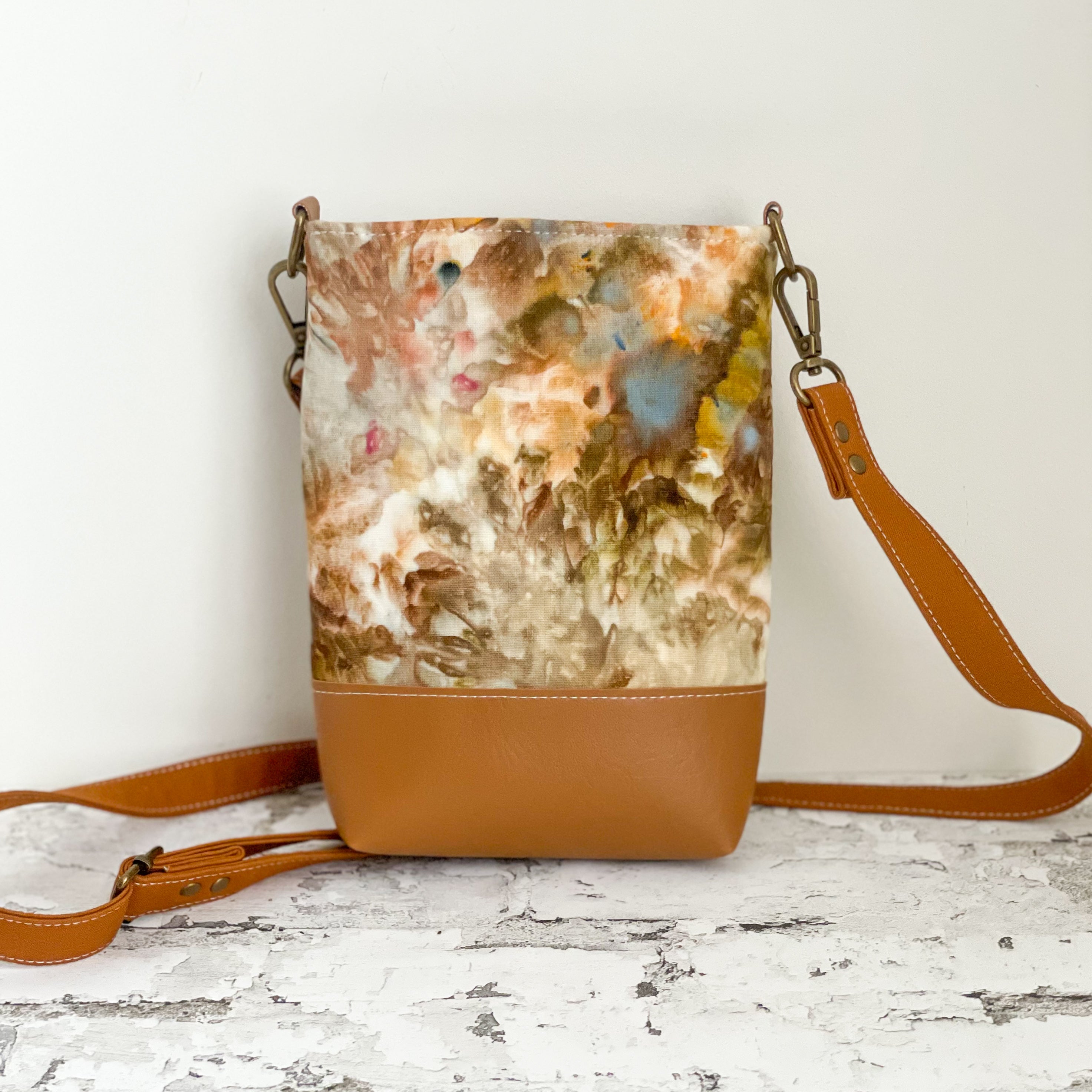 Hand Dyed Crossbody Bag