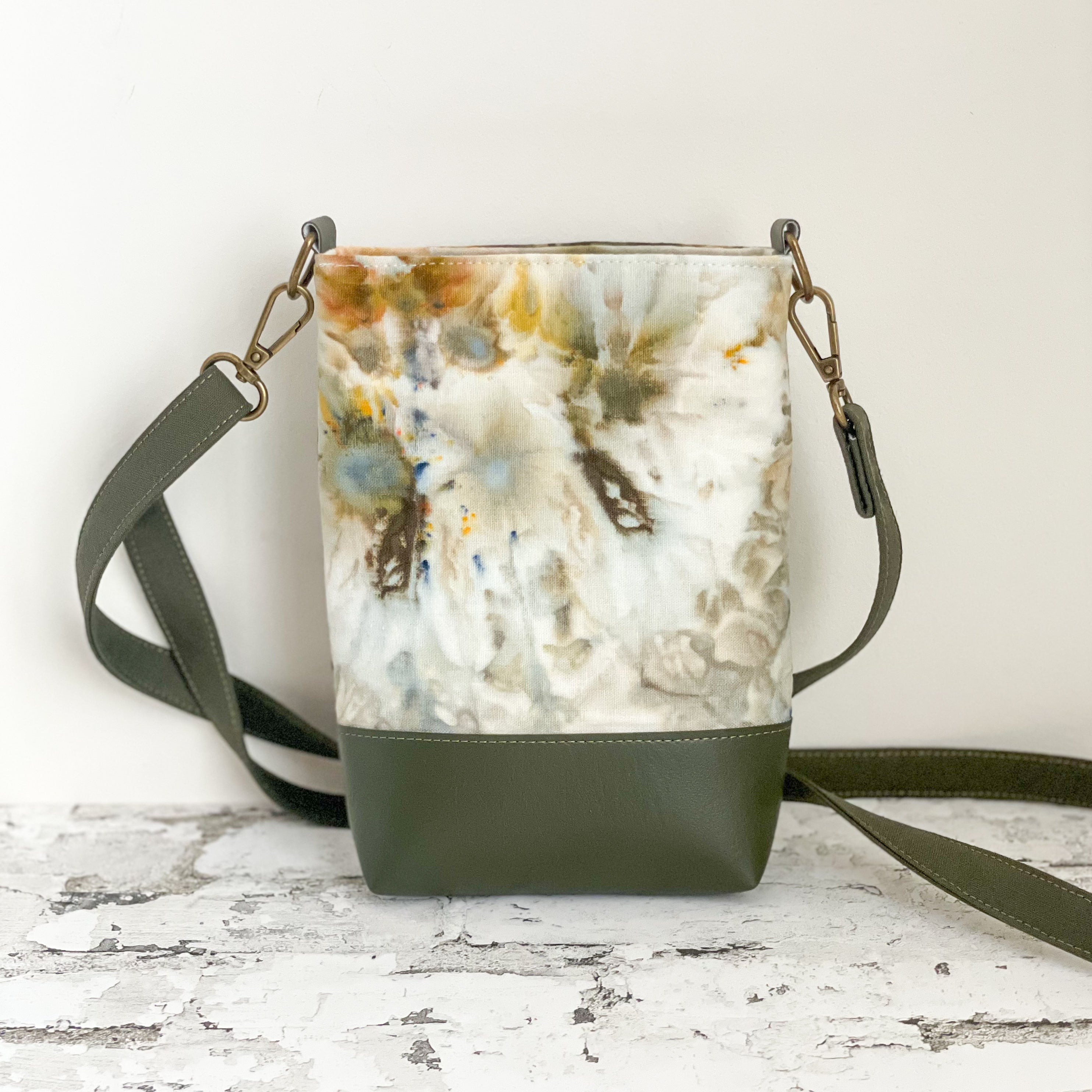 Hand Dyed Crossbody Bag