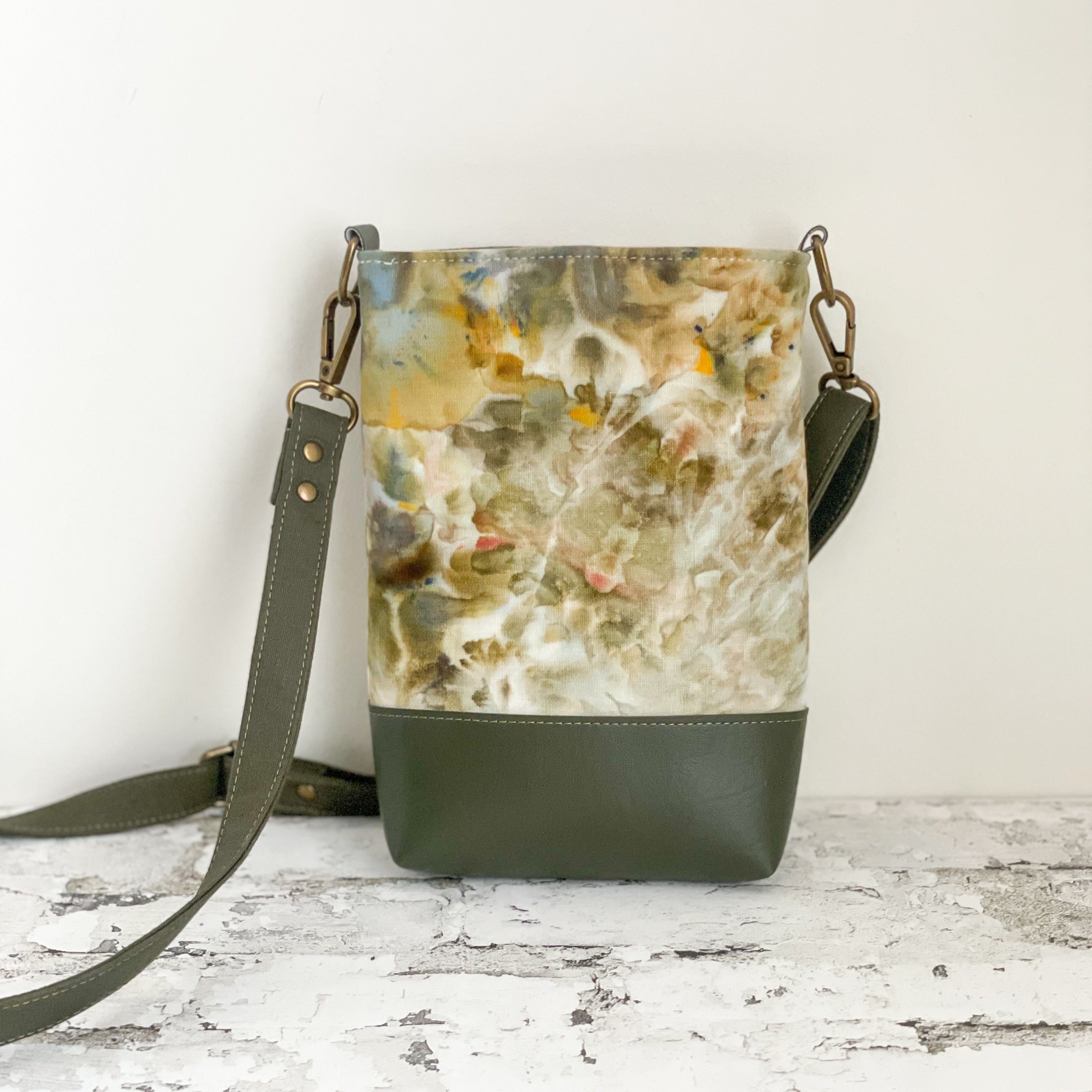 Hand Dyed Crossbody Bag