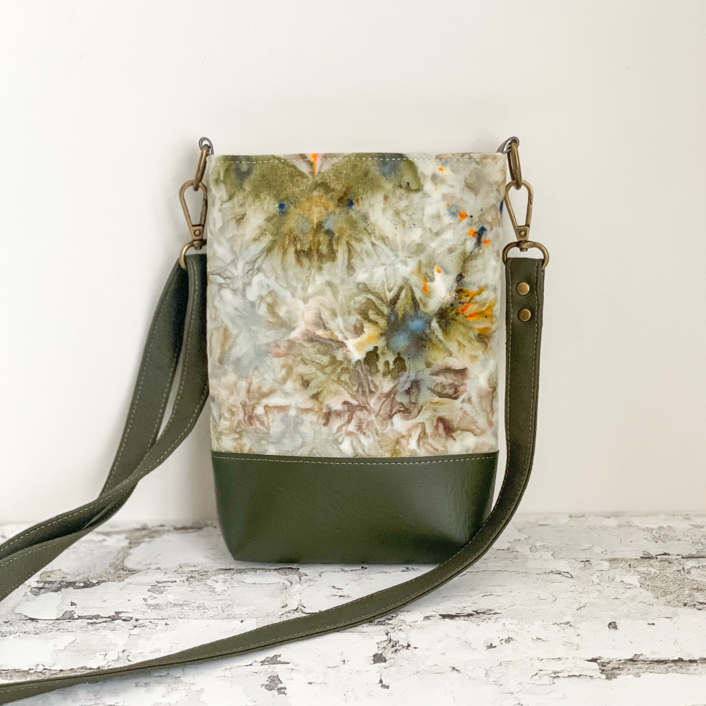 Hand Dyed Crossbody Bag