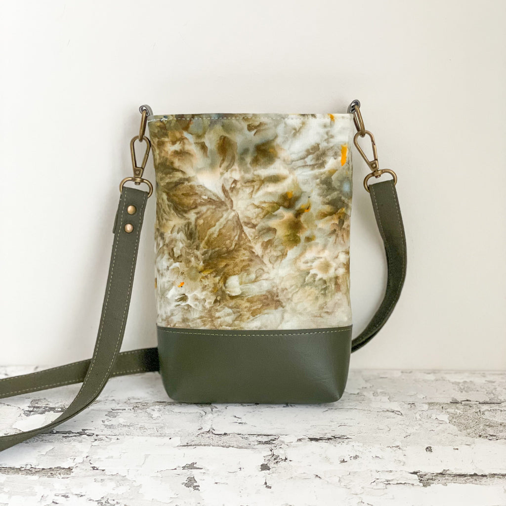 Hand Dyed Crossbody Bag